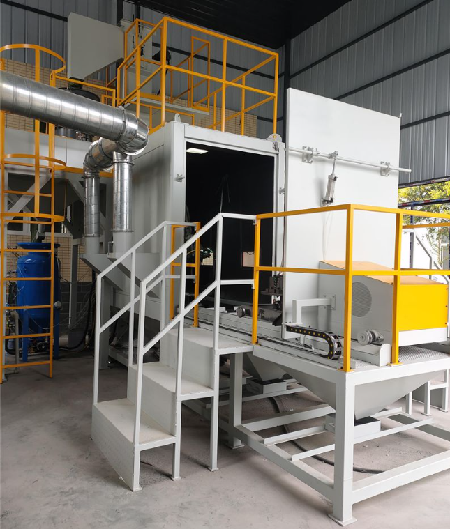 桂林全自动喷砂机 实现无人化高效生产